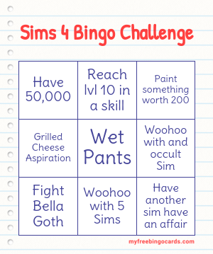 Edit bingo cards