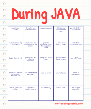 Edit bingo cards