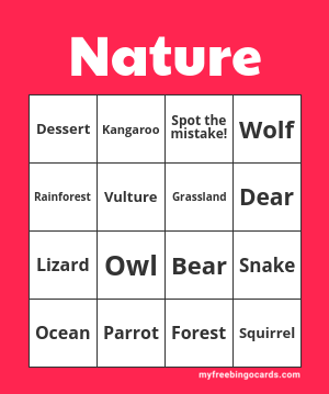 Edit bingo cards