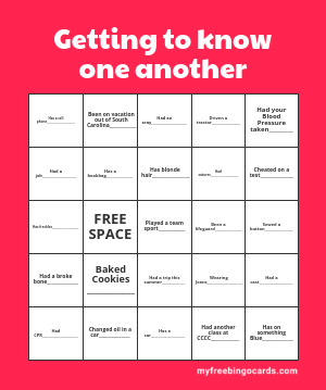 Edit bingo cards
