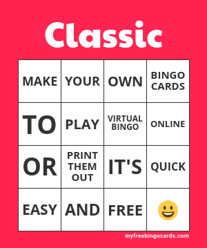 Edit bingo cards