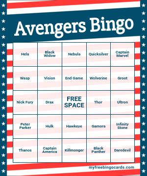 Edit bingo cards