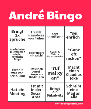 Edit bingo cards