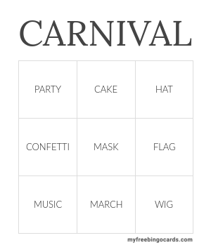 Edit bingo cards