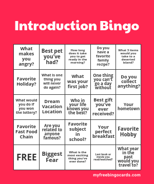 Edit bingo cards