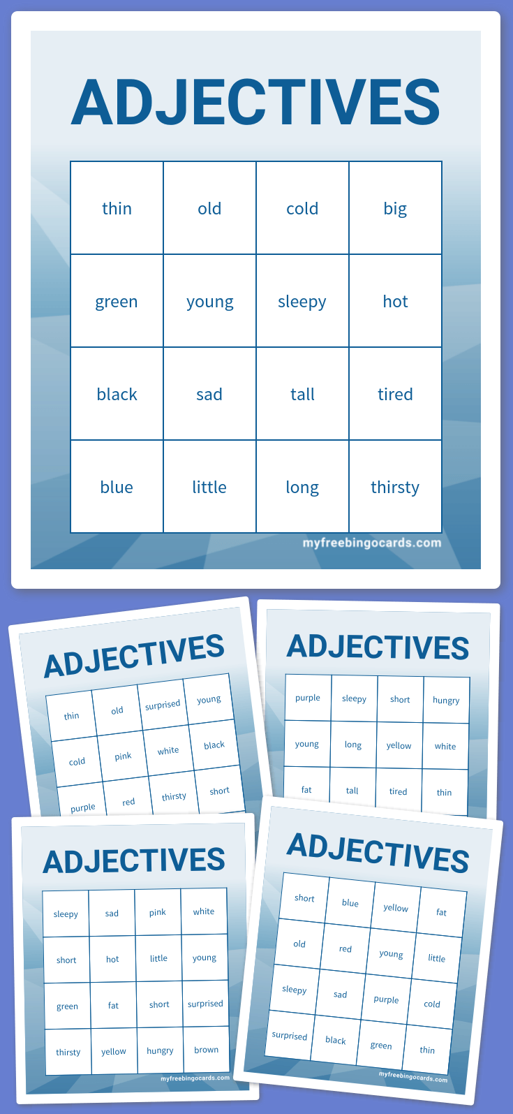 virtual-adjectives-bingo