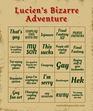 Edit bingo cards