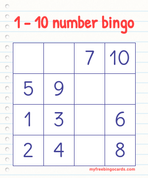 Baby Shower Bingo Card Generator