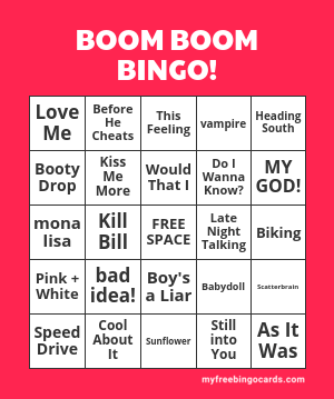 Edit bingo cards