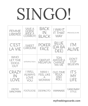 Edit bingo cards