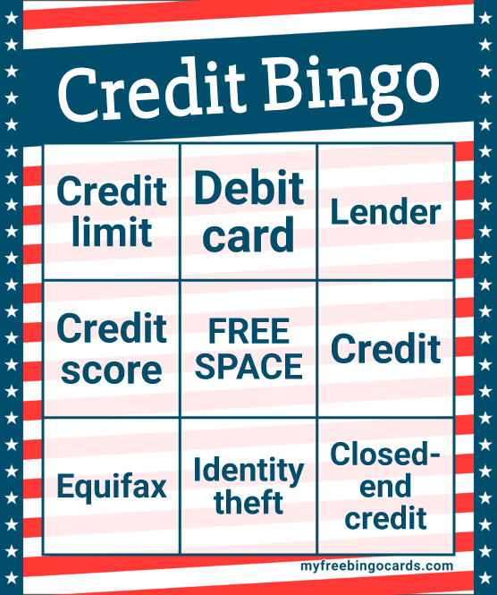 Credit Bingo
