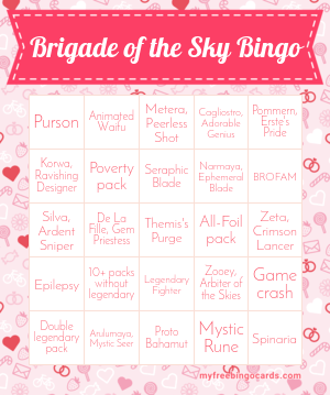 Edit bingo cards
