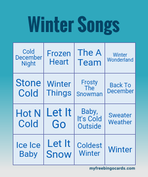 Edit bingo cards