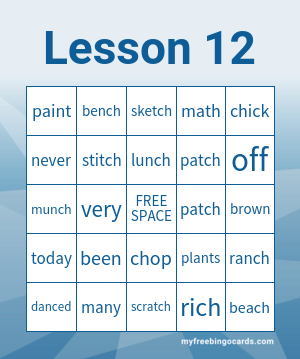 Edit bingo cards