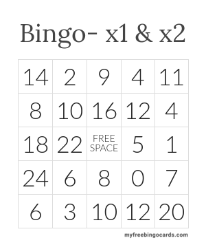 Edit bingo cards