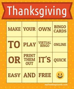 Free Bingo Cards - Play Online or Print