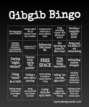 Edit bingo cards