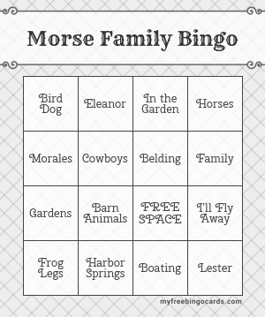 Edit bingo cards