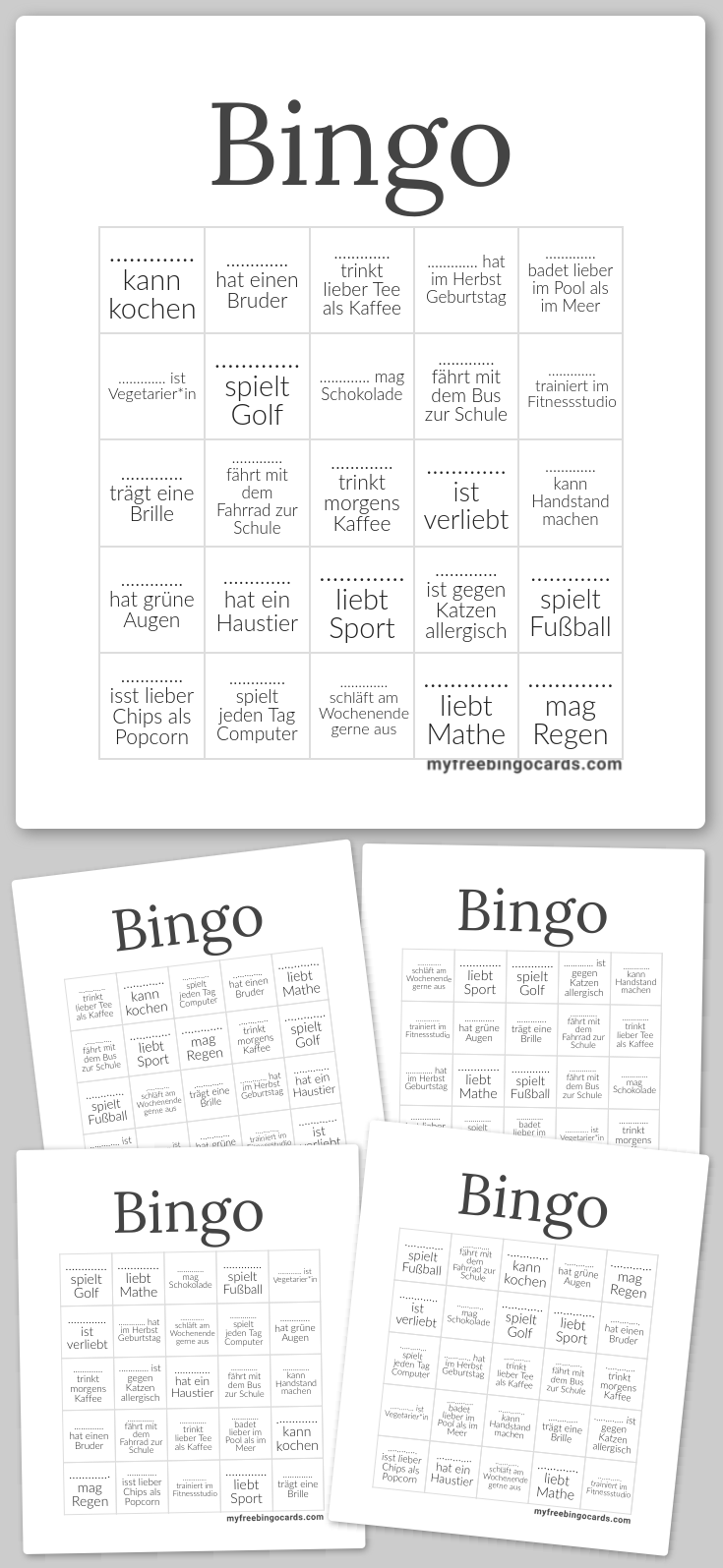 Virtual bingo