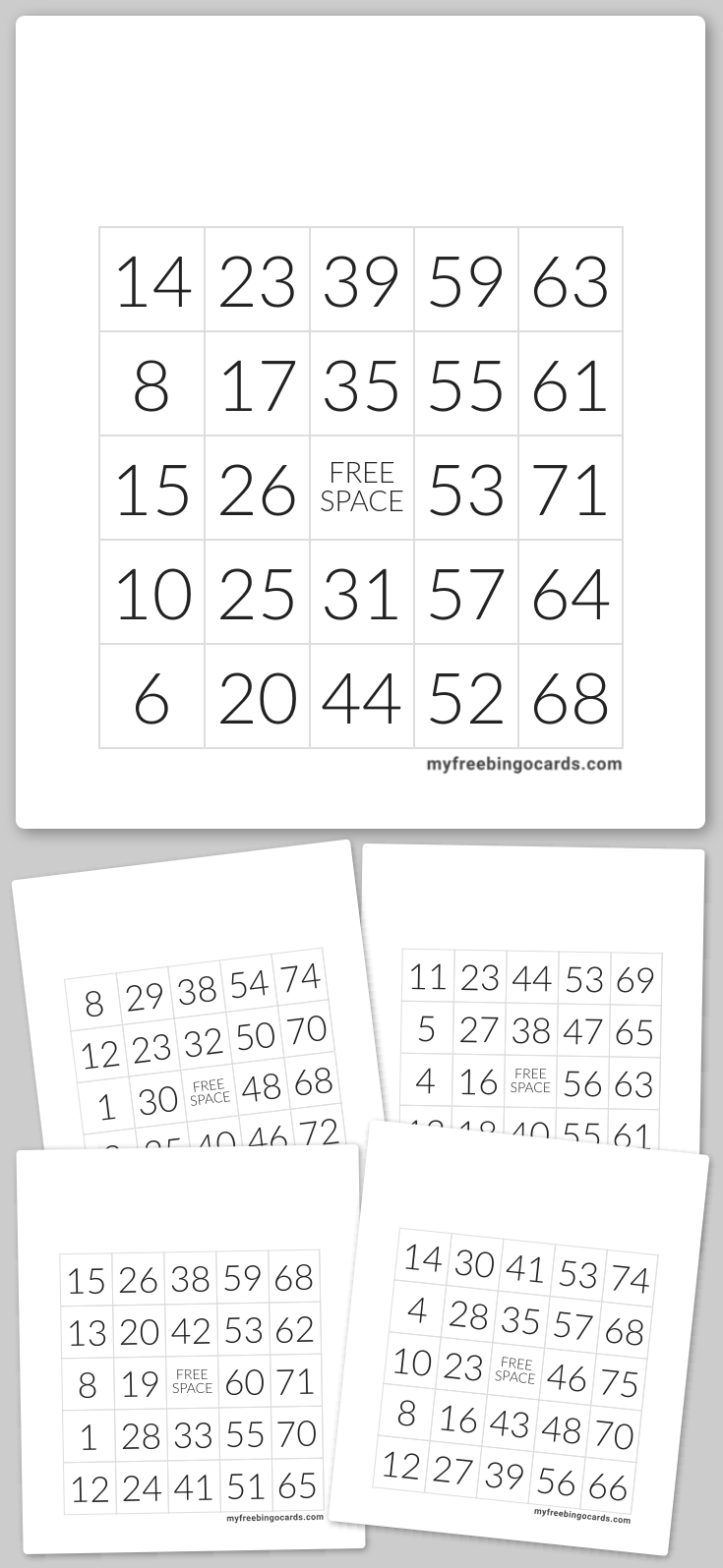 Virtual bingo
