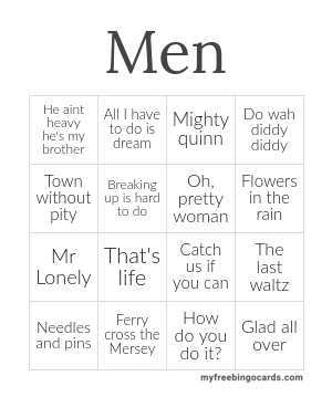 Edit bingo cards