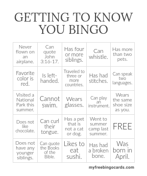 Edit bingo cards