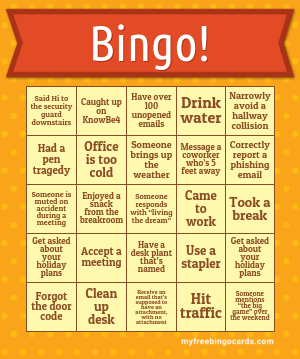 Edit bingo cards