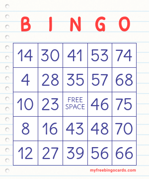 print 100 1 75 number bingo cards