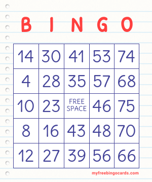 Print 100+ 1-75 Number Bingo Cards