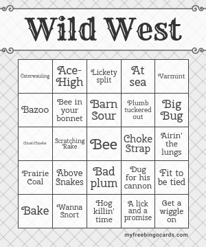Wild West Bingo