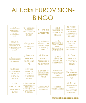 Edit bingo cards