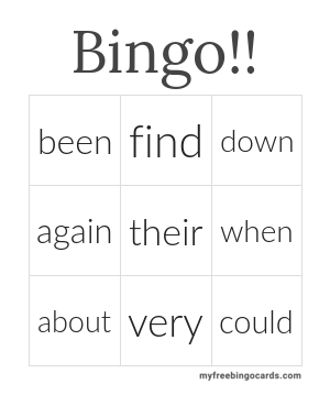 Edit bingo cards