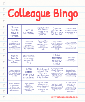 Edit bingo cards