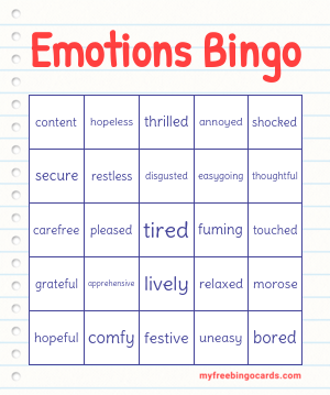 Edit bingo cards