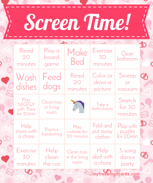 Edit bingo cards