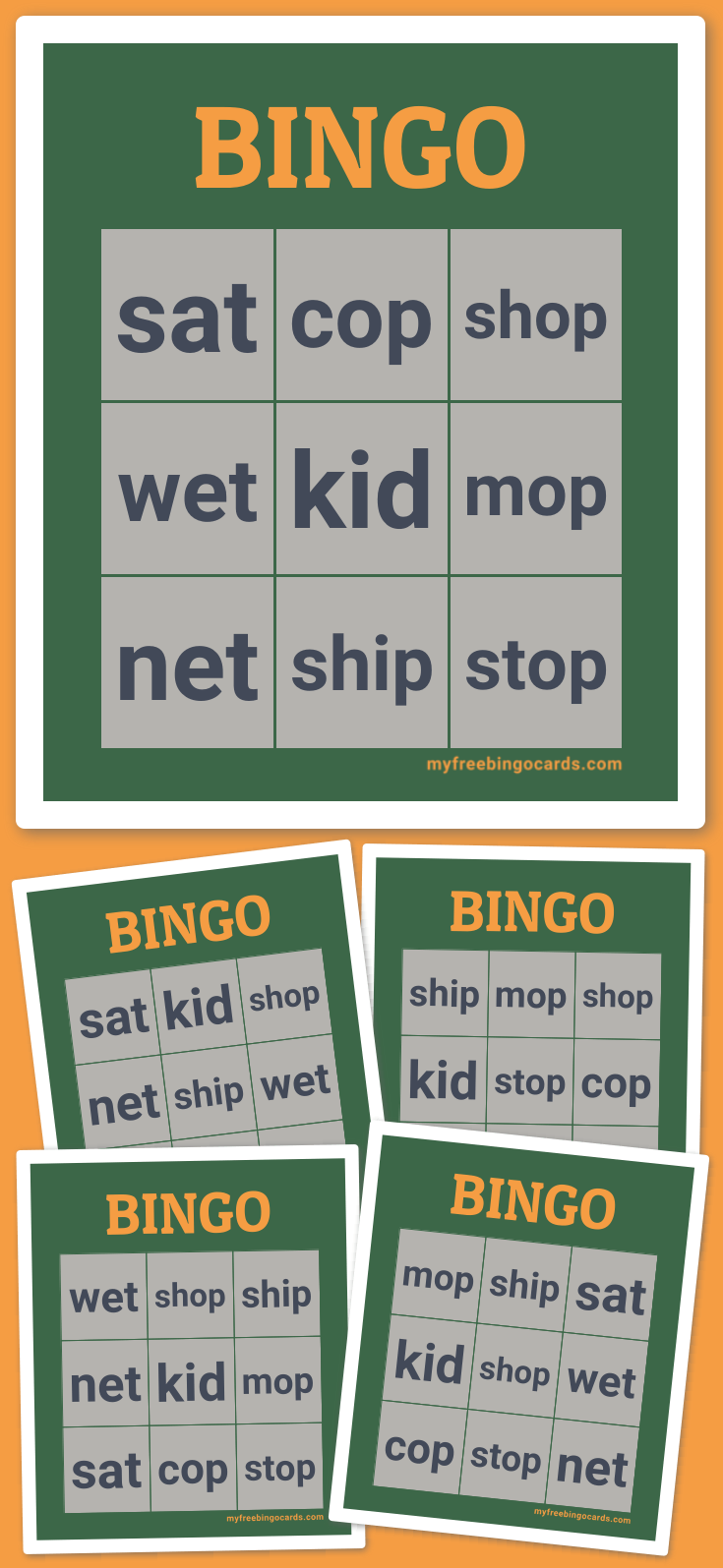 Virtual Virtual bingo card