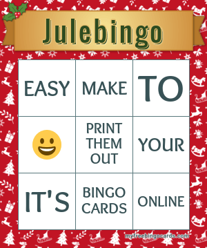 Edit bingo cards