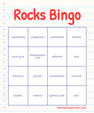 Flag Bingo Printable Geography Game