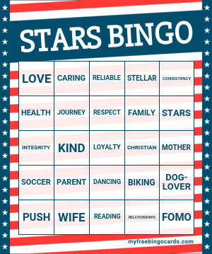 Edit bingo cards