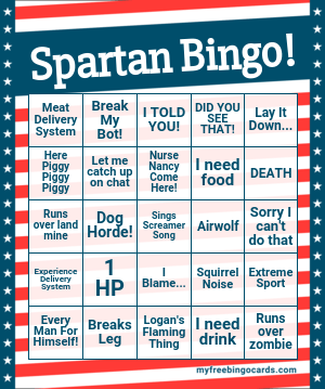 Piggy Bingo Card