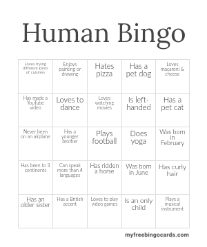 Edit bingo cards