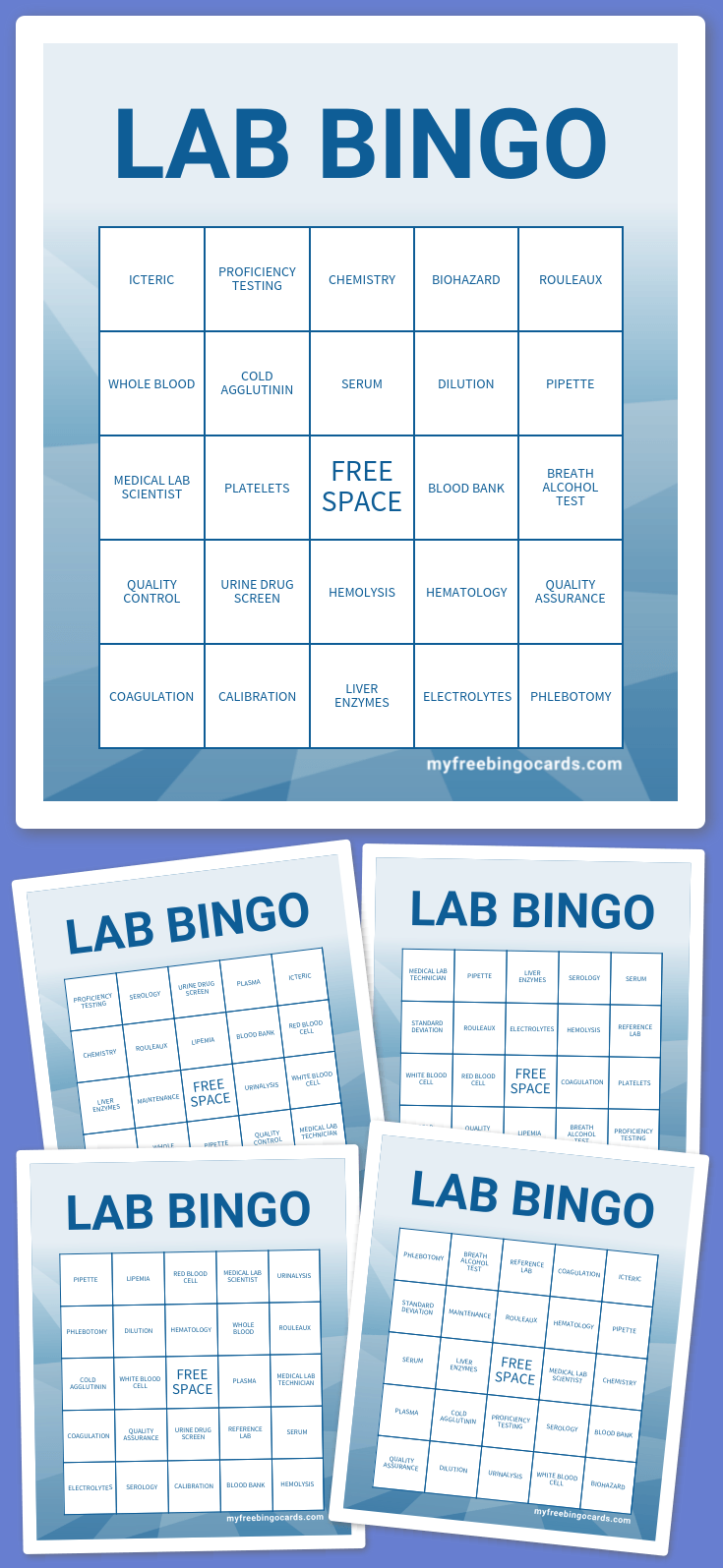 Virtual LAB BINGO
