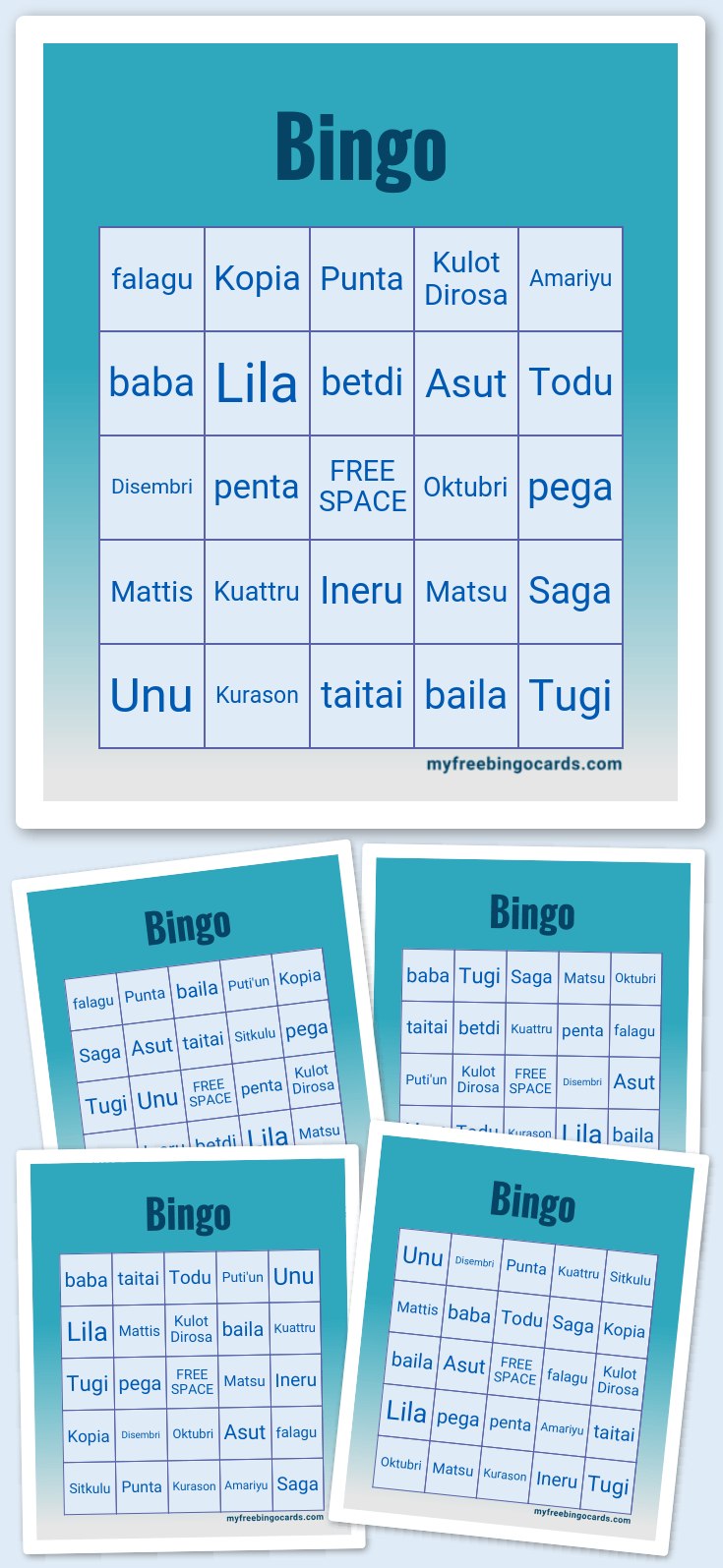 Virtual Bingo