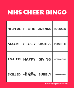 Edit bingo cards