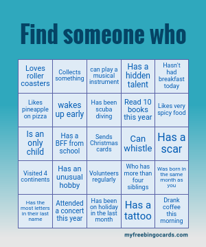 Edit bingo cards