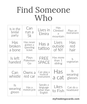 Edit bingo cards