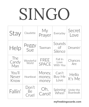 Edit bingo cards
