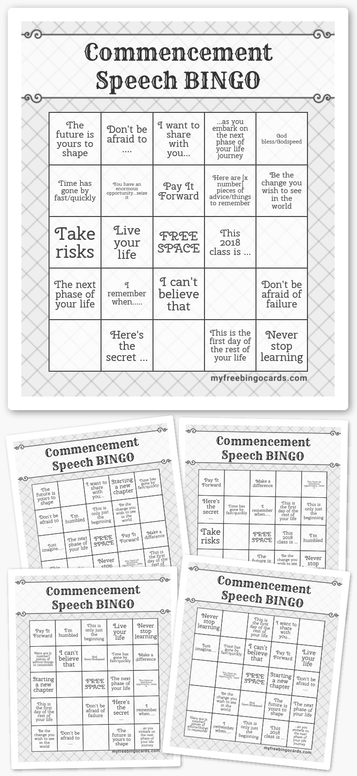 Bingo patterns image