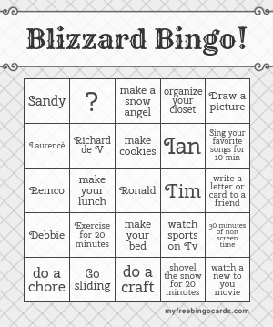 Edit bingo cards