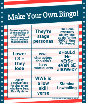 Edit bingo cards
